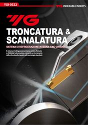 Nuovo catalogo Troncatura e Scanalatura